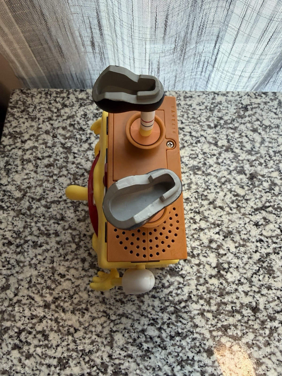 Viacom 2002 Spongebob Squarepants Eye-Poppin&rsquo; Squeeze Me Talking Toy Works
