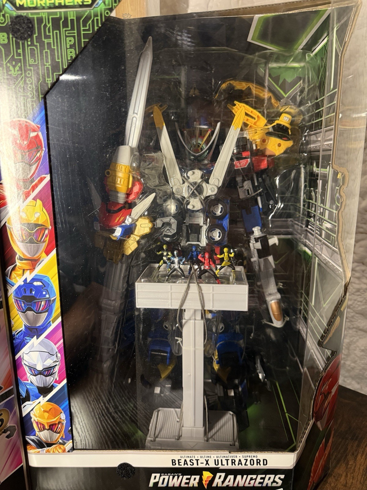 Power Rangers Beast Morphers Ultimate Beast-X Ultrazord Action Figure(Brand New)