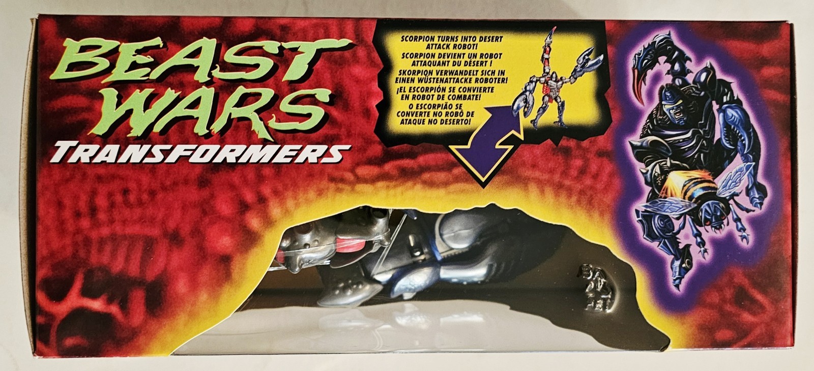 2022 TRANSFORMERS BEAST WARS REISSUE SCORPONOK ACTION FIGURE FAST SHIPPING