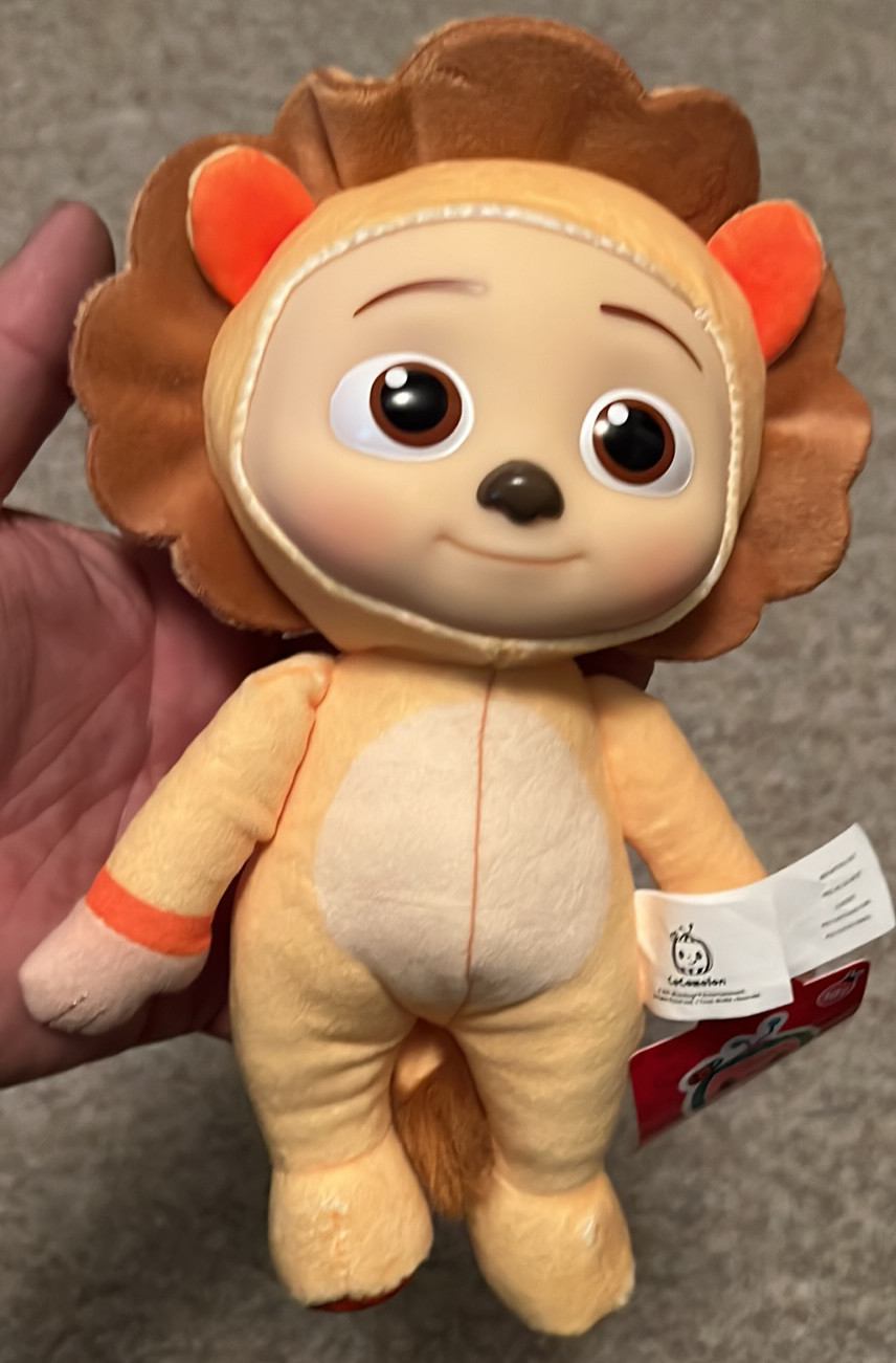 Cocomelon JJ Lion 8&Prime; Plush Doll Toy JJ Doll – Brand New With Tags 9” Tall