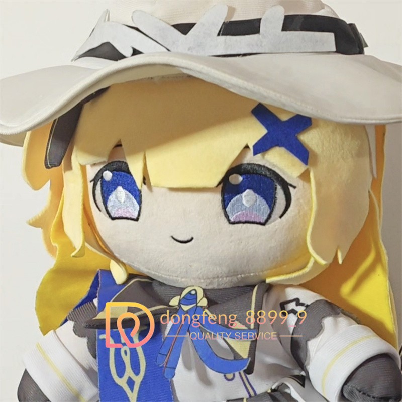 Wuthering Waves Phoebe 30cm Sitting Plush Stuffed Doll Toys Dress Up Xmas Gifts