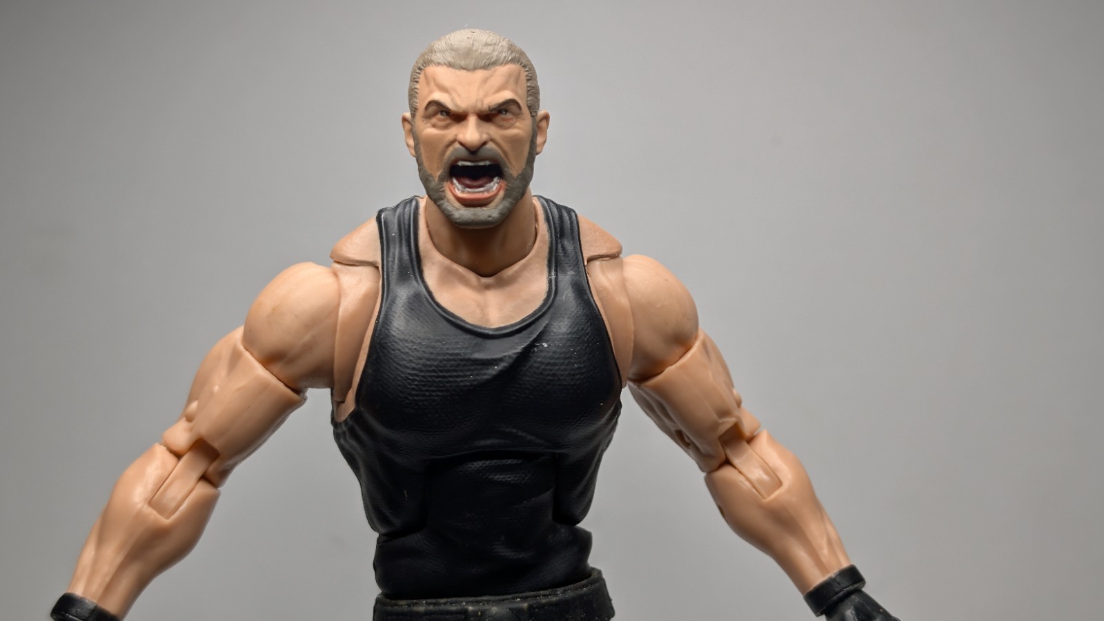 1:12 custom painted High Jackman, X-Men, Wolverine screaming head sculpt.