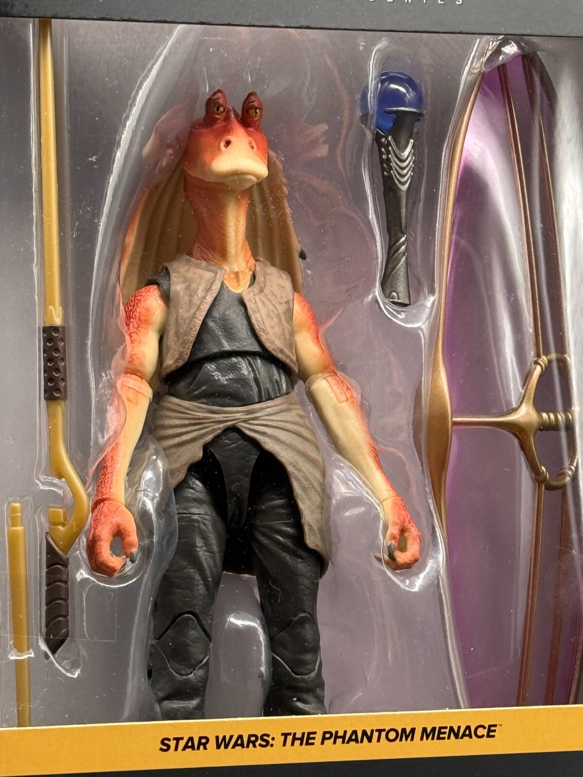 JAR JAR BINKS Star Wars The Phantom Menace 6&Prime; inch BLACK SERIES Action Figure