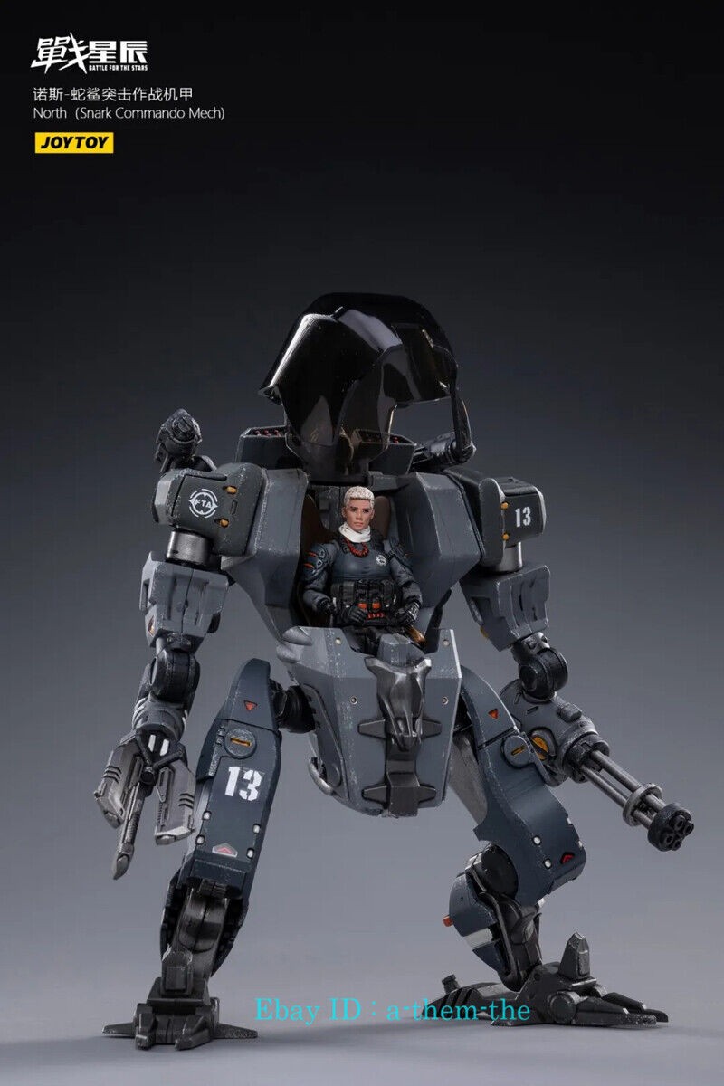 JOYTOY 1/18 North (Snark Commando Mech) Toys Soldier AND Large Mecha Figure Gift