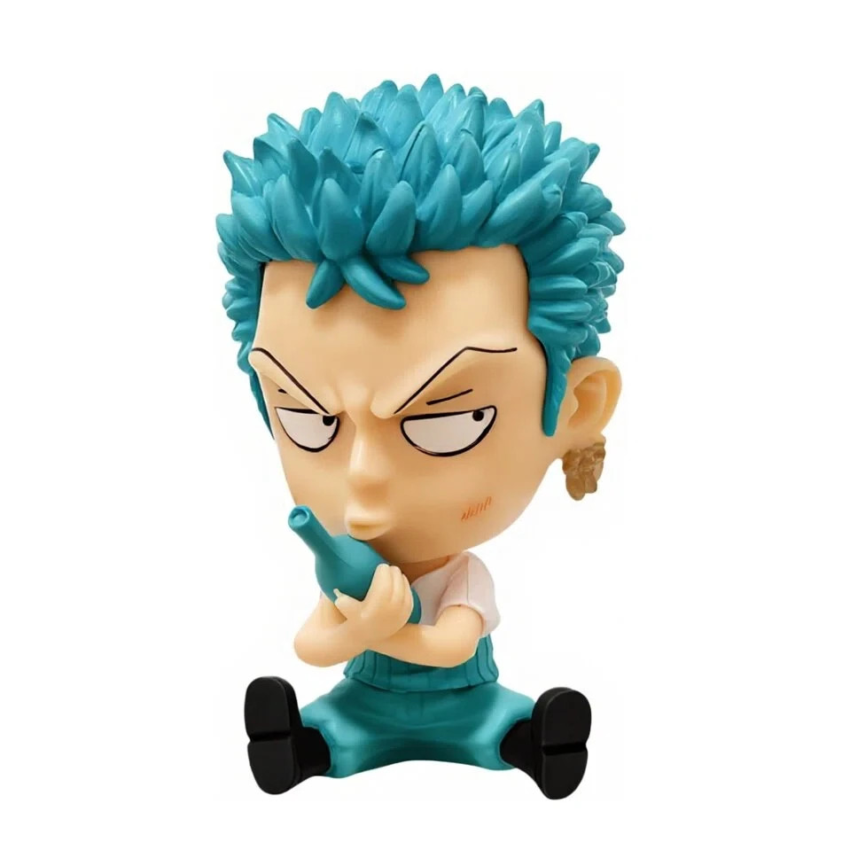 Q-Version One Piece Big Head Road Feisuolongjiaobaas Empress Handmade Sitt Anime