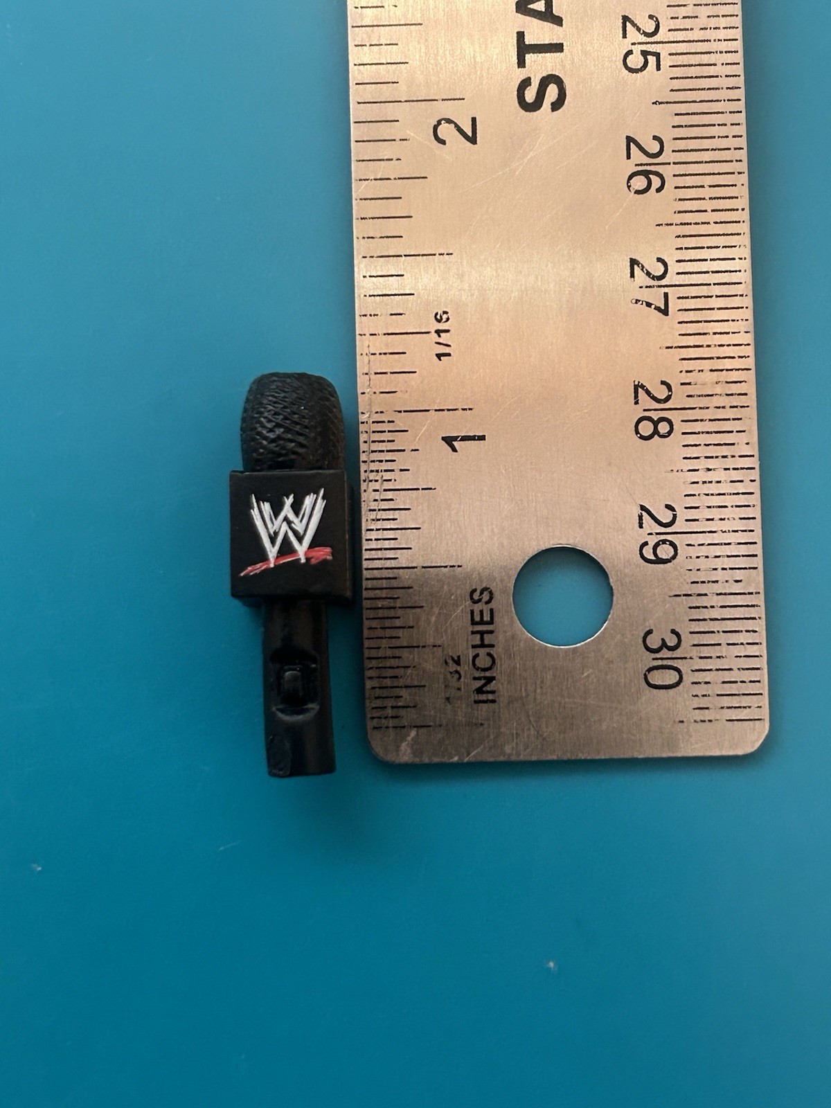 WWE Ruthless Aggression Logo Microphone Accessory Mattel Figure
