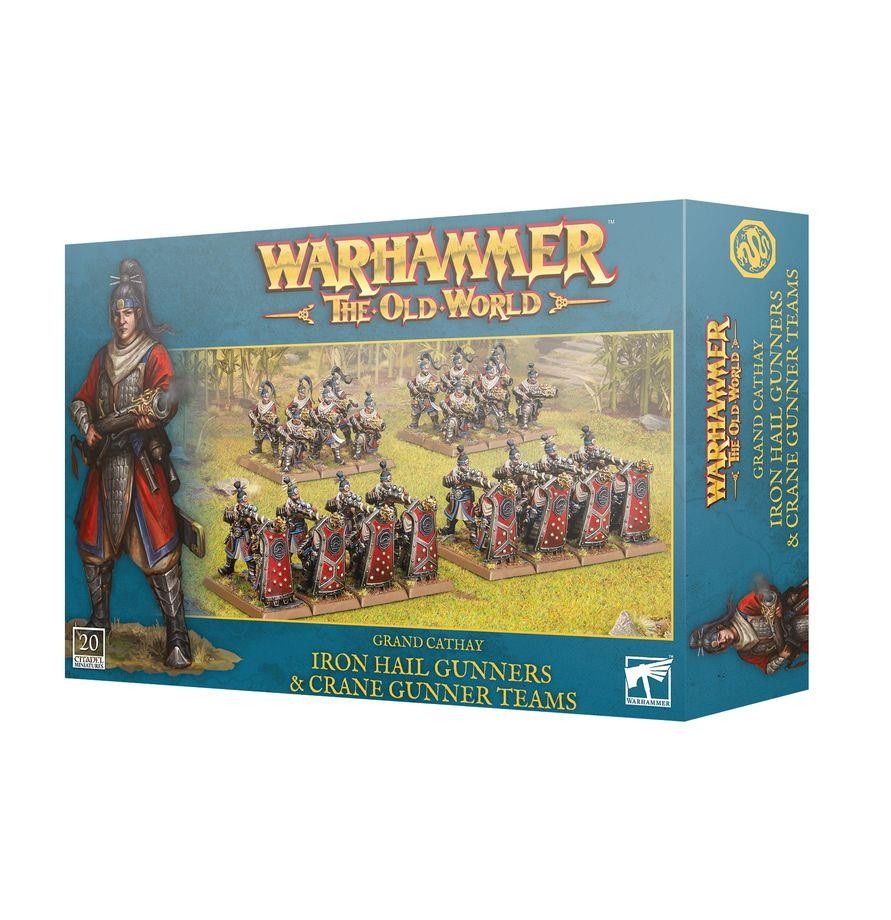 Warhammer: The Old World- Grand Cathay: Iron Hail Gunners & Crane Gunner Teams