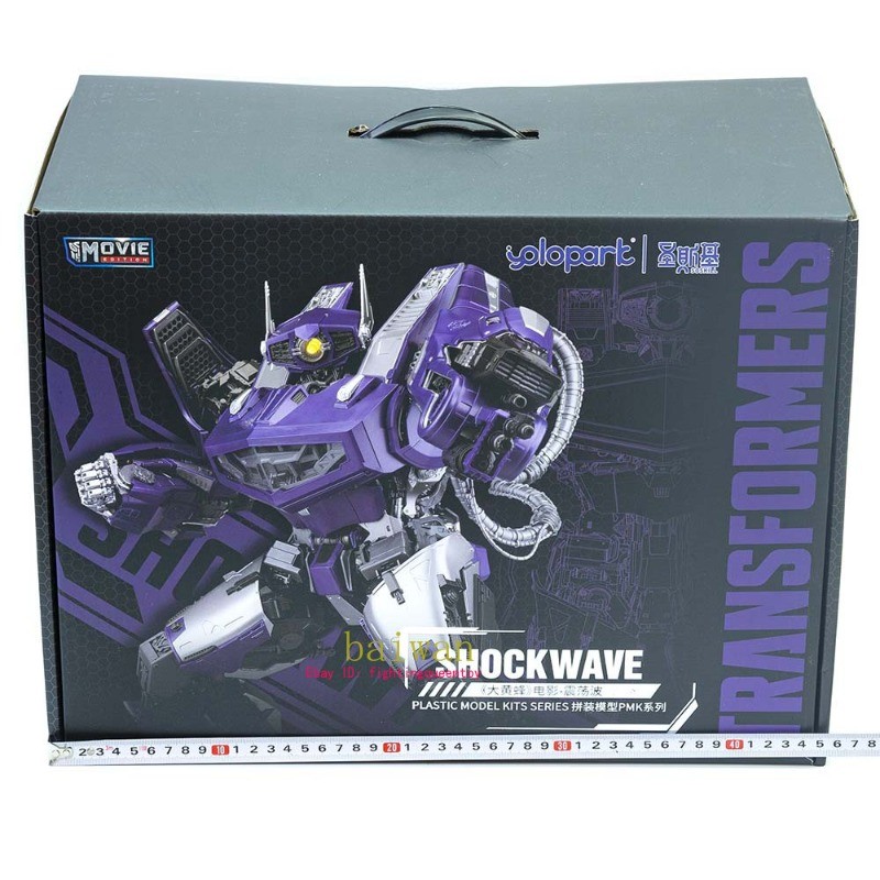 YoloPark Shockwave Assemble Model Kit Transformation Action Figure INSTOCK Gift-