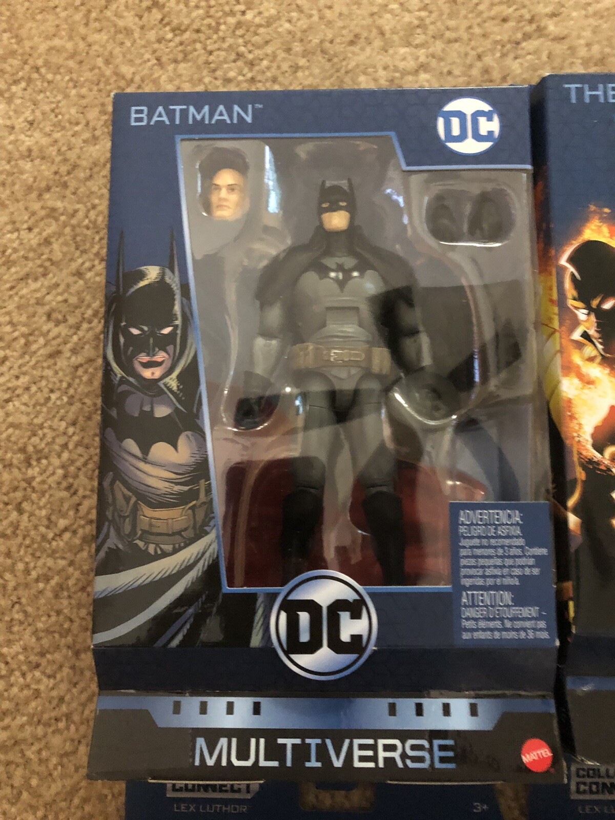 DC Multiverse Lex Luthor Collect Connect Wave Batman Ray Wonder Woman Vixen DCU