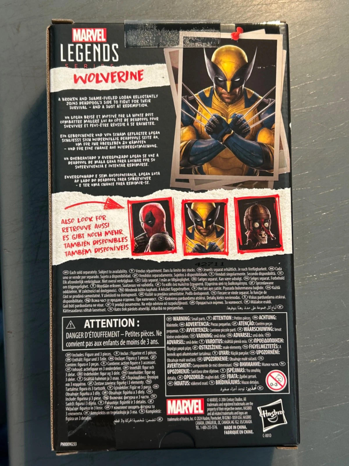 Marvel Legends Deadpool & Wolverine Wolverine 6&Prime; Action Figure Brand New Sealed