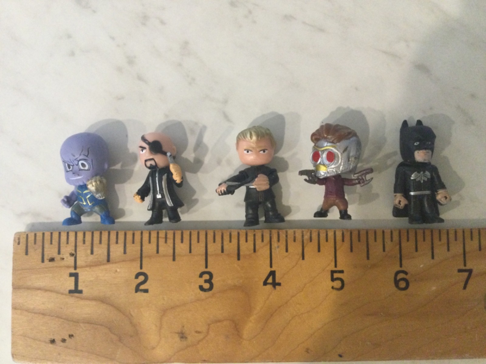 FUNKO MINI FIGURES LOT MIXED FIGURES 1.5 INCHES TALL