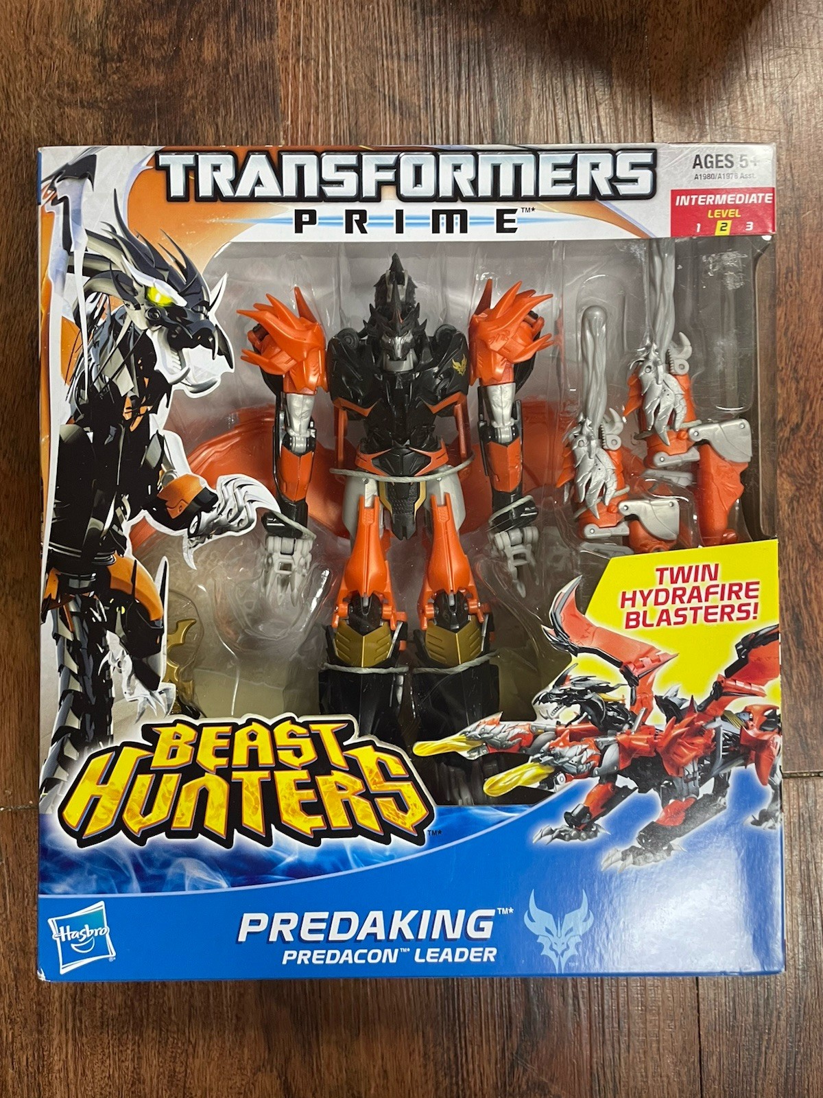 Hasbro Transformers Prime Beast Hunters PREDAKING Predacon Leader
