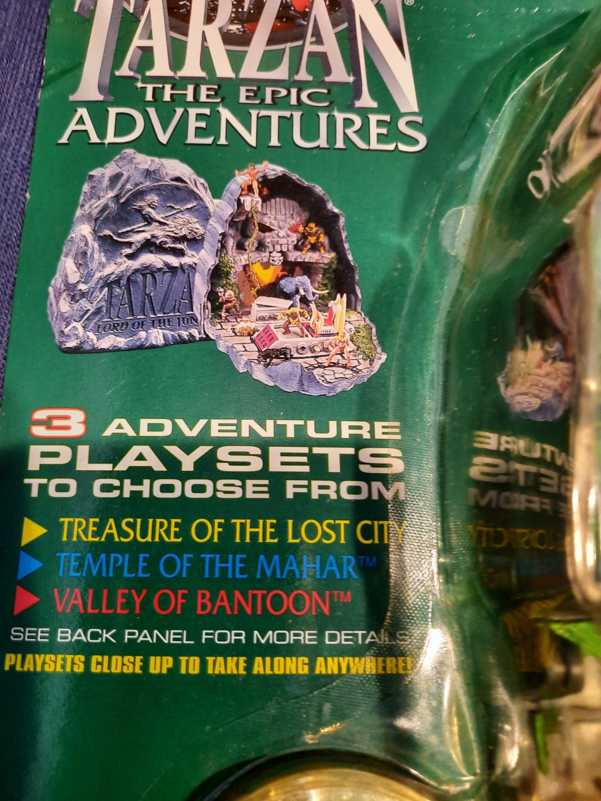 Tarzan: The Epic Adventures Micro Action Playset Treasure of the Lost City 1995
