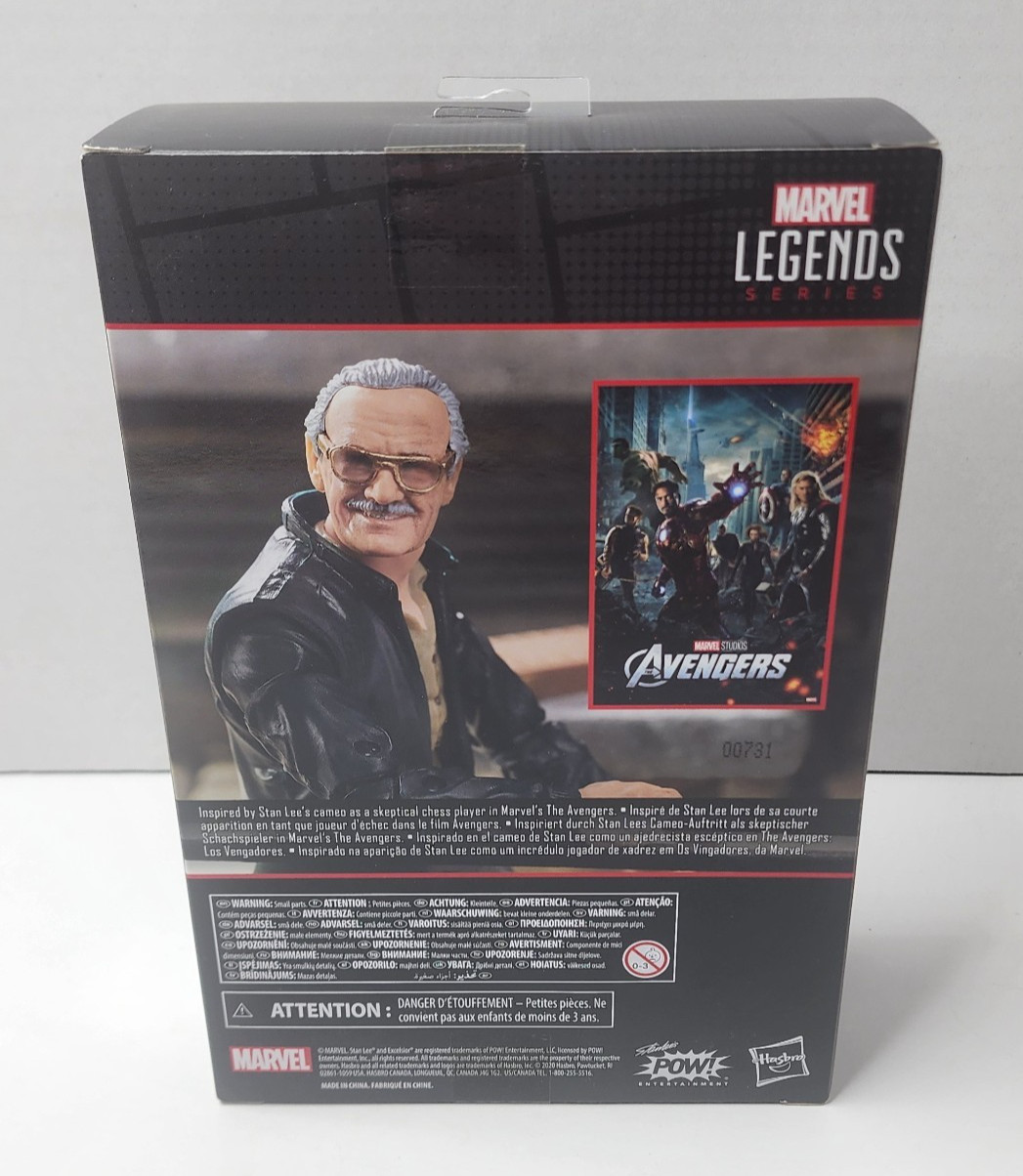 Marvel – Legends Series Stan Lee « Excelsior » 6&Prime; Action Figure – Hasbro 2020