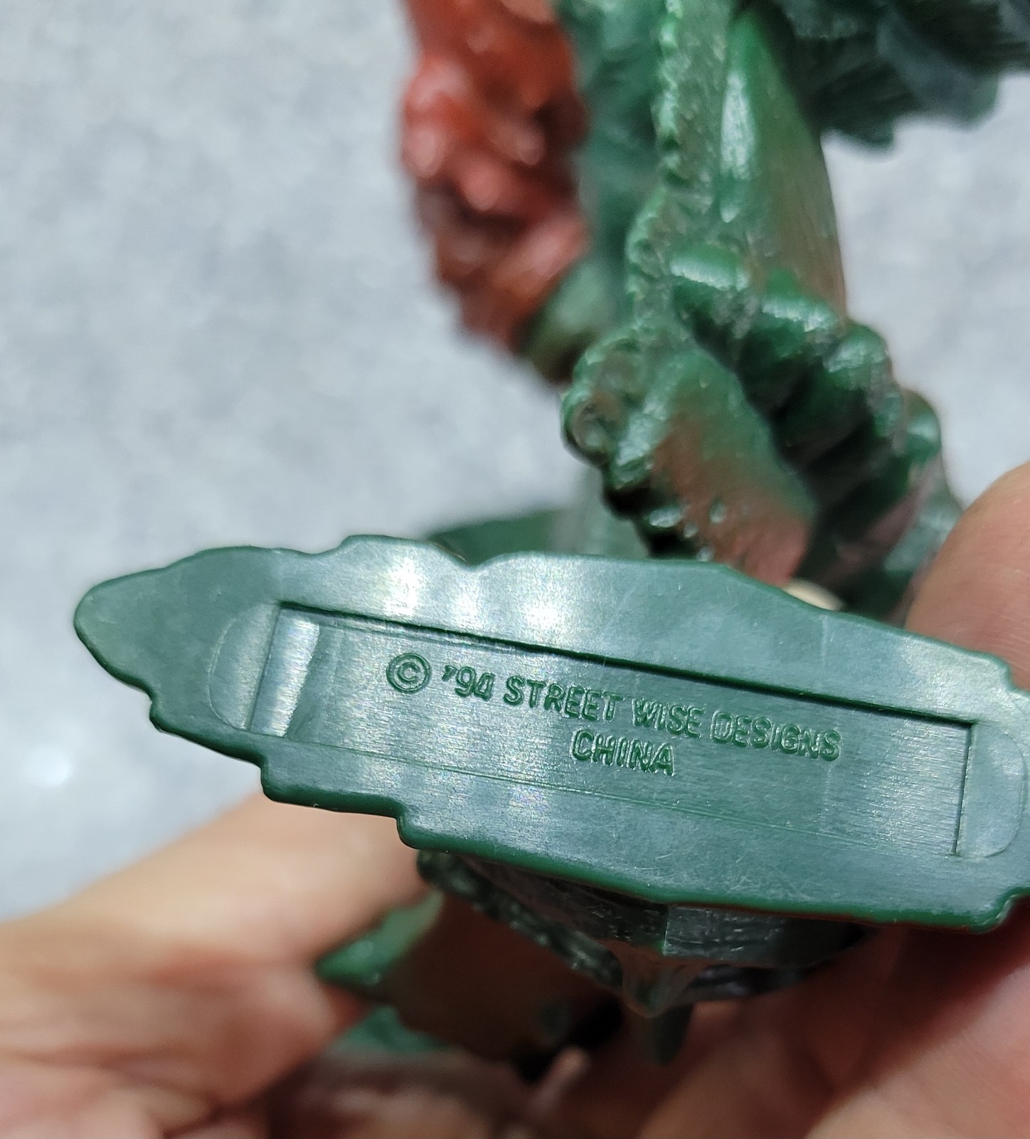 VINTAGE « STREET SHARK SLOBSTER » FIGURE NR