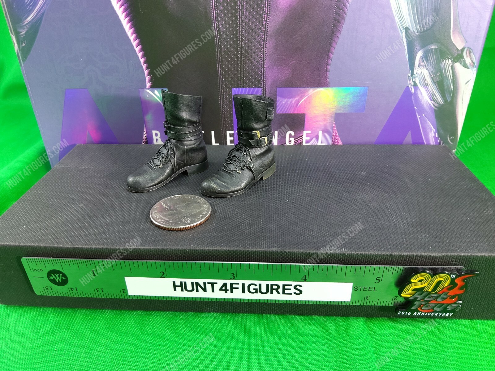 Hot Toys MMS520 Alita Battle Angel 1/6 Cyberpunk Action Figure&rsquo;s shoes / boots