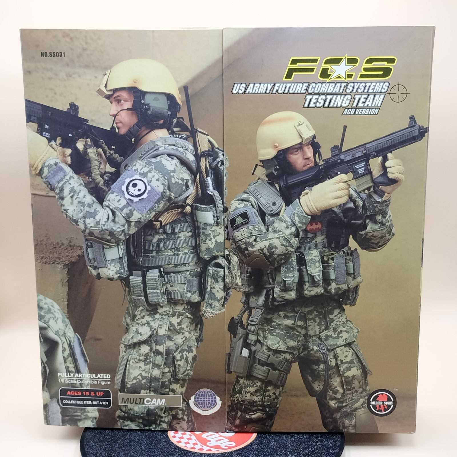 1/6 FCS US Army Future Systems Testing Team Acu Version Action Figure SS031