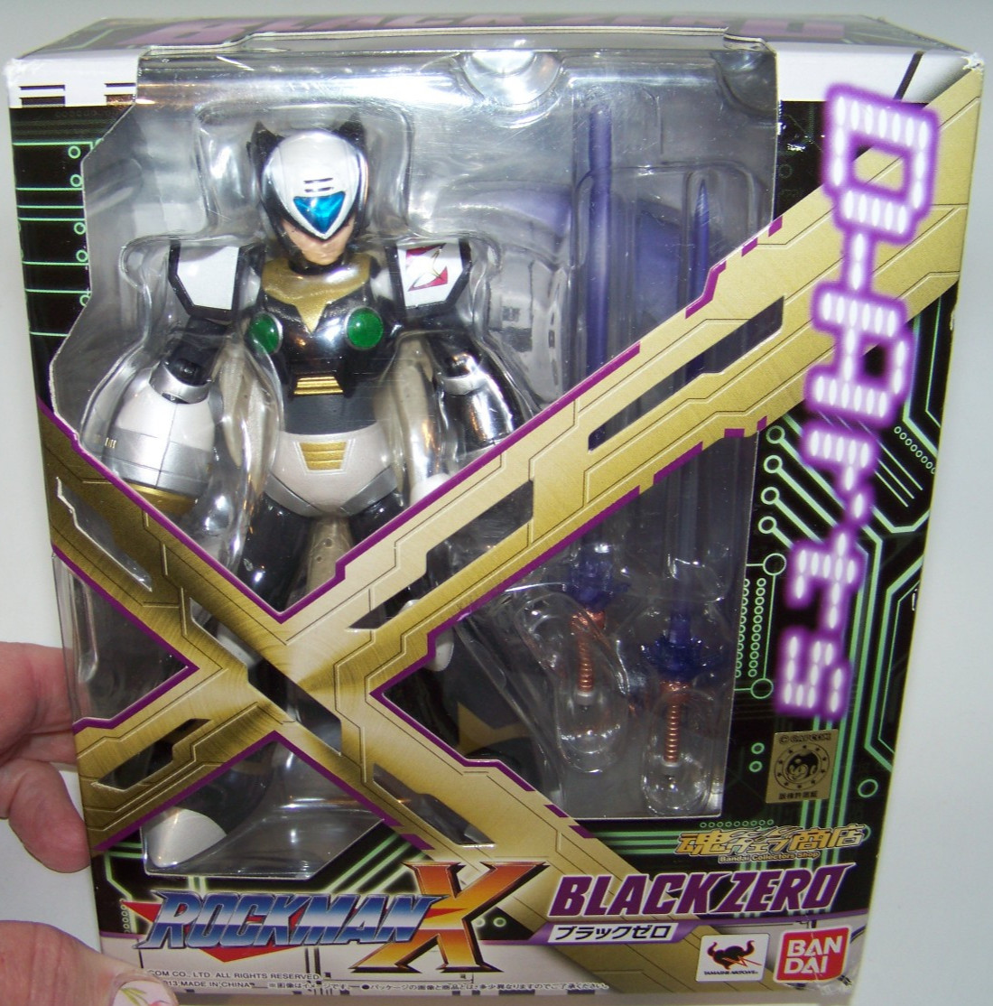 Bandai Tamashii Nations D-Arts Black Zero Rockman X Action Figure NEW