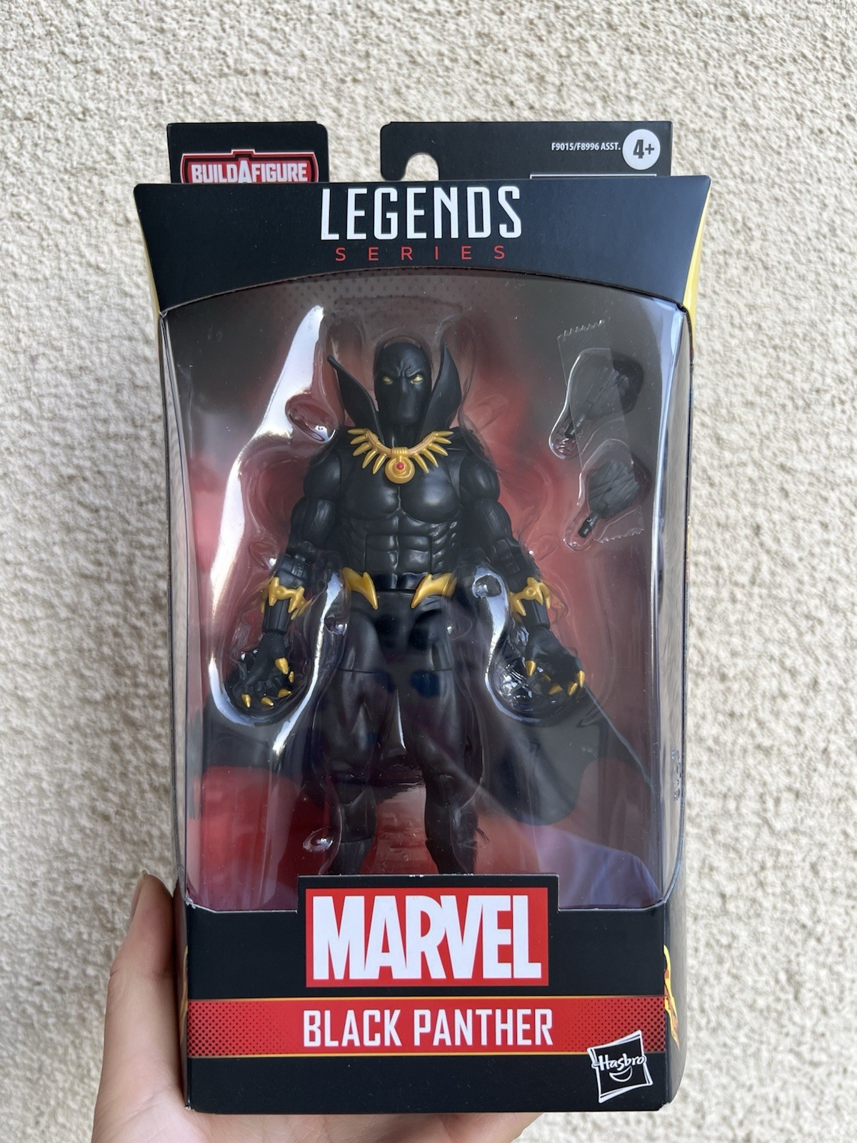 Marvel Legends Series Black Panther with Gold, Comics Collectible 6-Inch Action