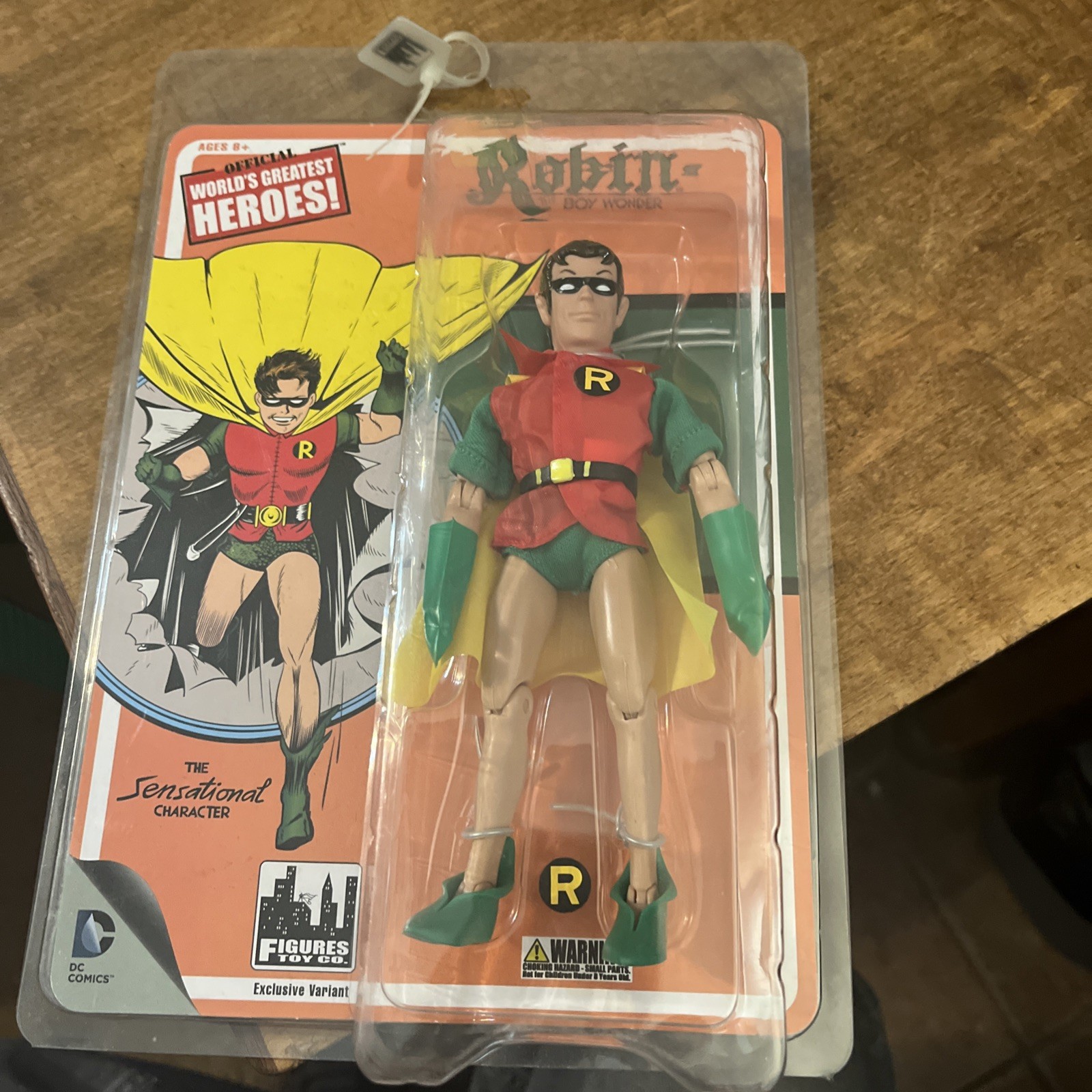 Figures Toy Company Robin Golden Age Limited Edition Figure FTC Nip Dc Comics