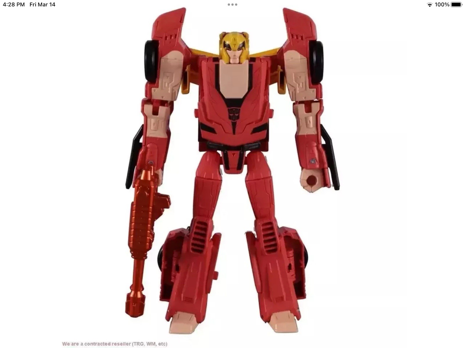 Transformers Collaborative Street Fighter II Mash-Up Hot Rod Ken vs Arcee Chun