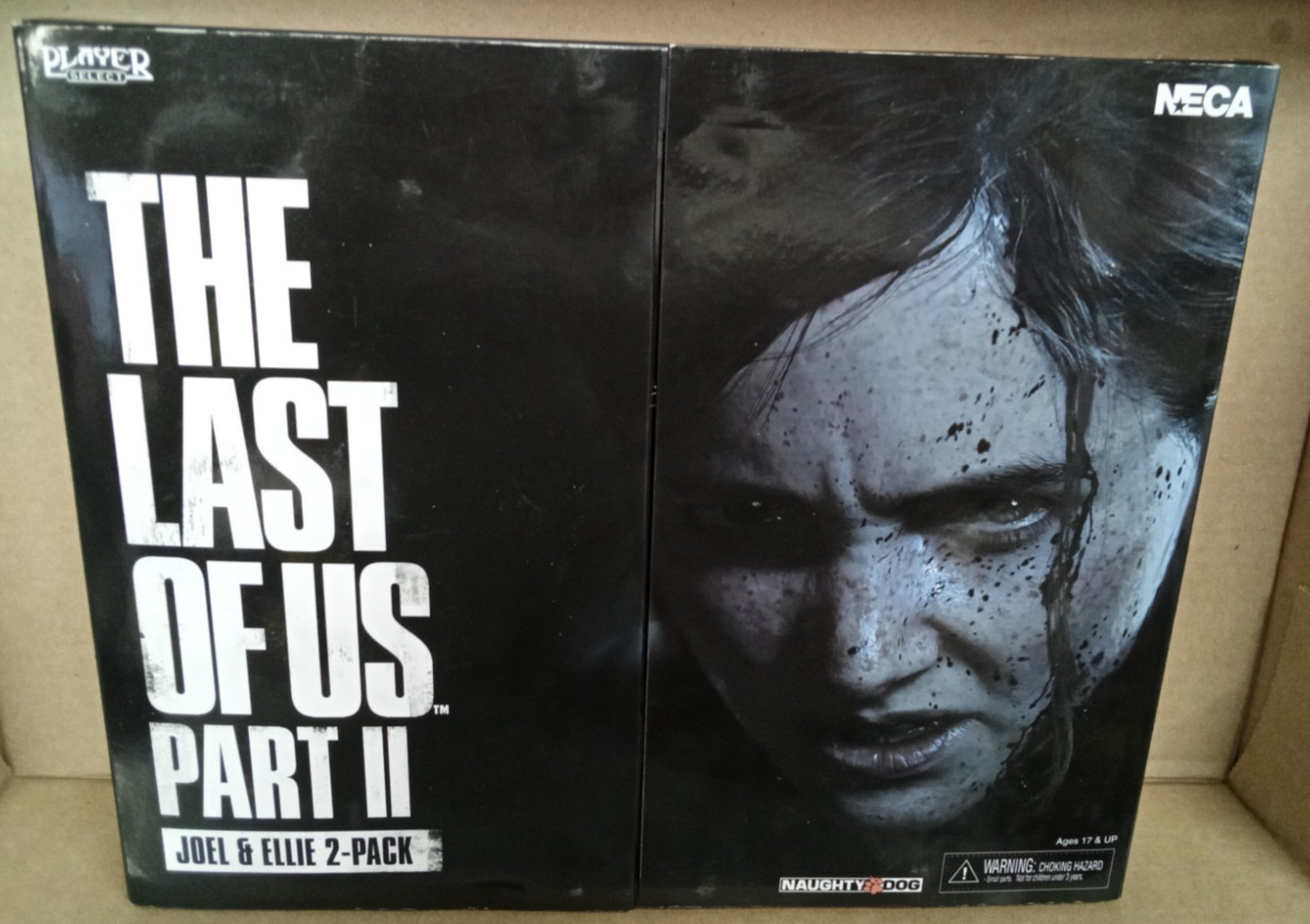 NECA Player Select The Last of Us Part II Joel & Ellie 2 Pack Figures NIB (A204)