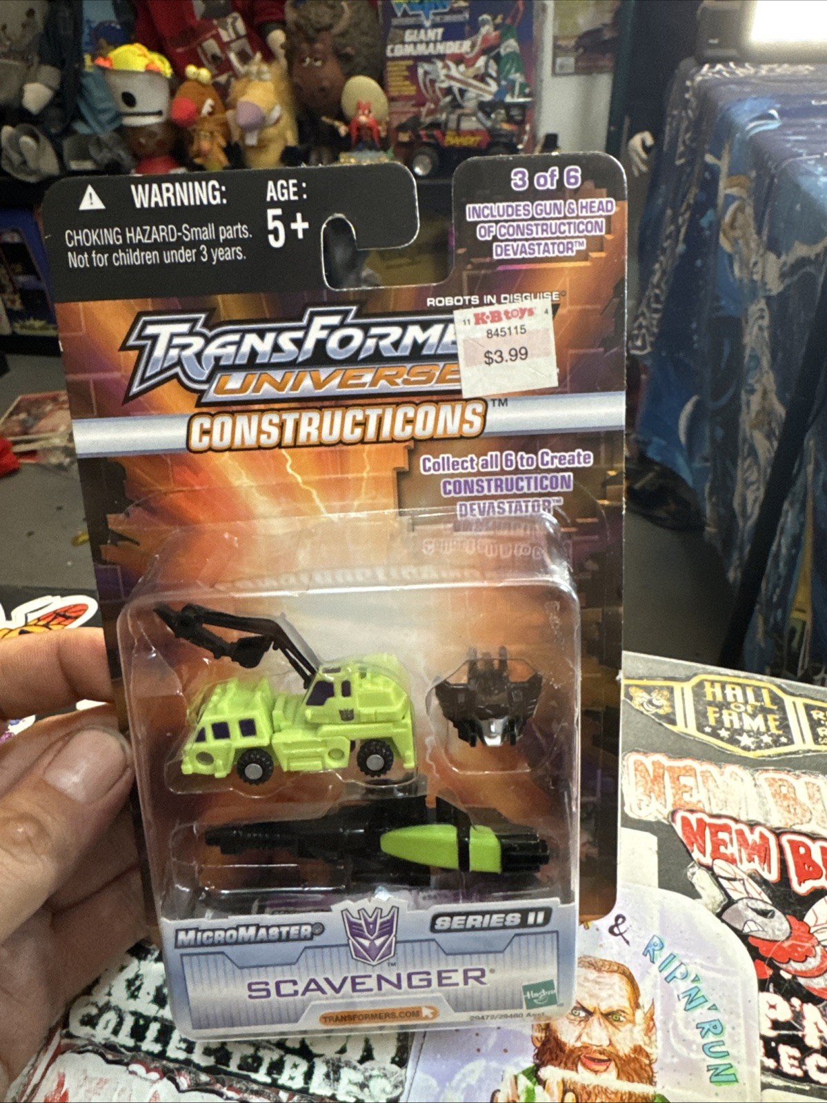 Transformers Universe Constructicon Scavenger – new, unopened! 2004