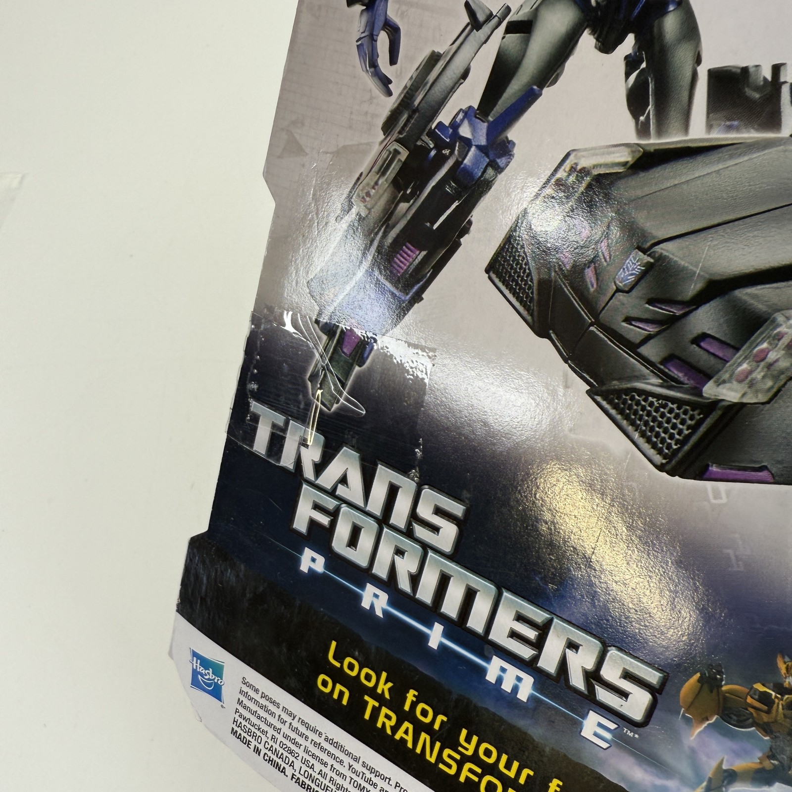 Transformers Prime Vehicon Decepticon Robots In Disguise Deluxe Class Hasbro New