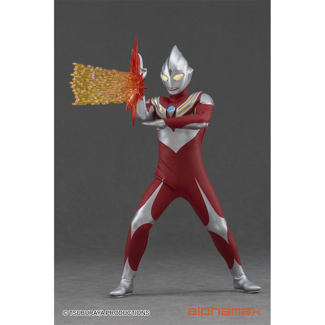 Alphamax Ultraman Tiga Power Type Action Figure – Authentic Full Accessories Set