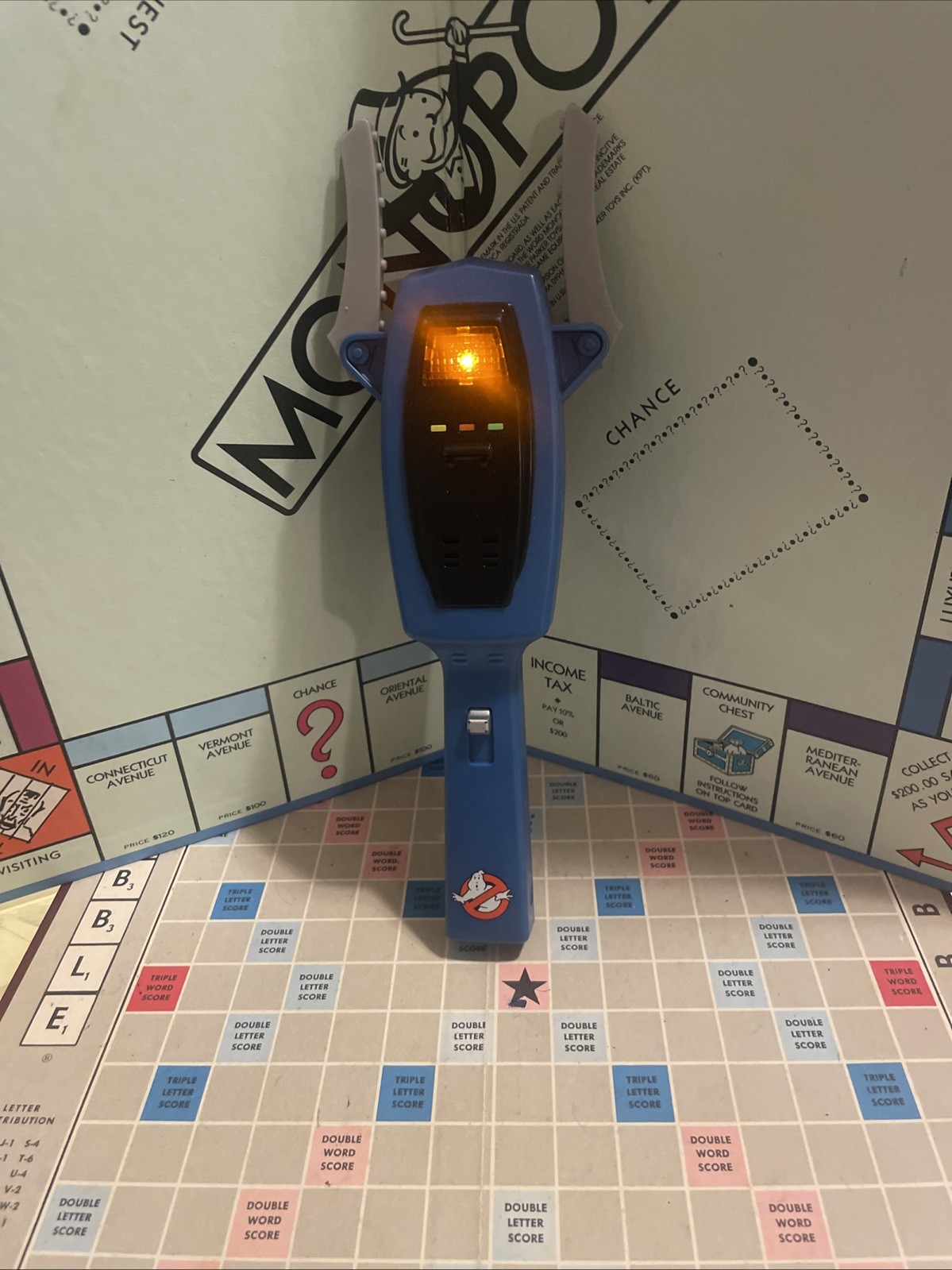 Ghostbusters Ghost Meter Detector Toy PKE SHOCKER Cosplay PROP Spengler WORKS!