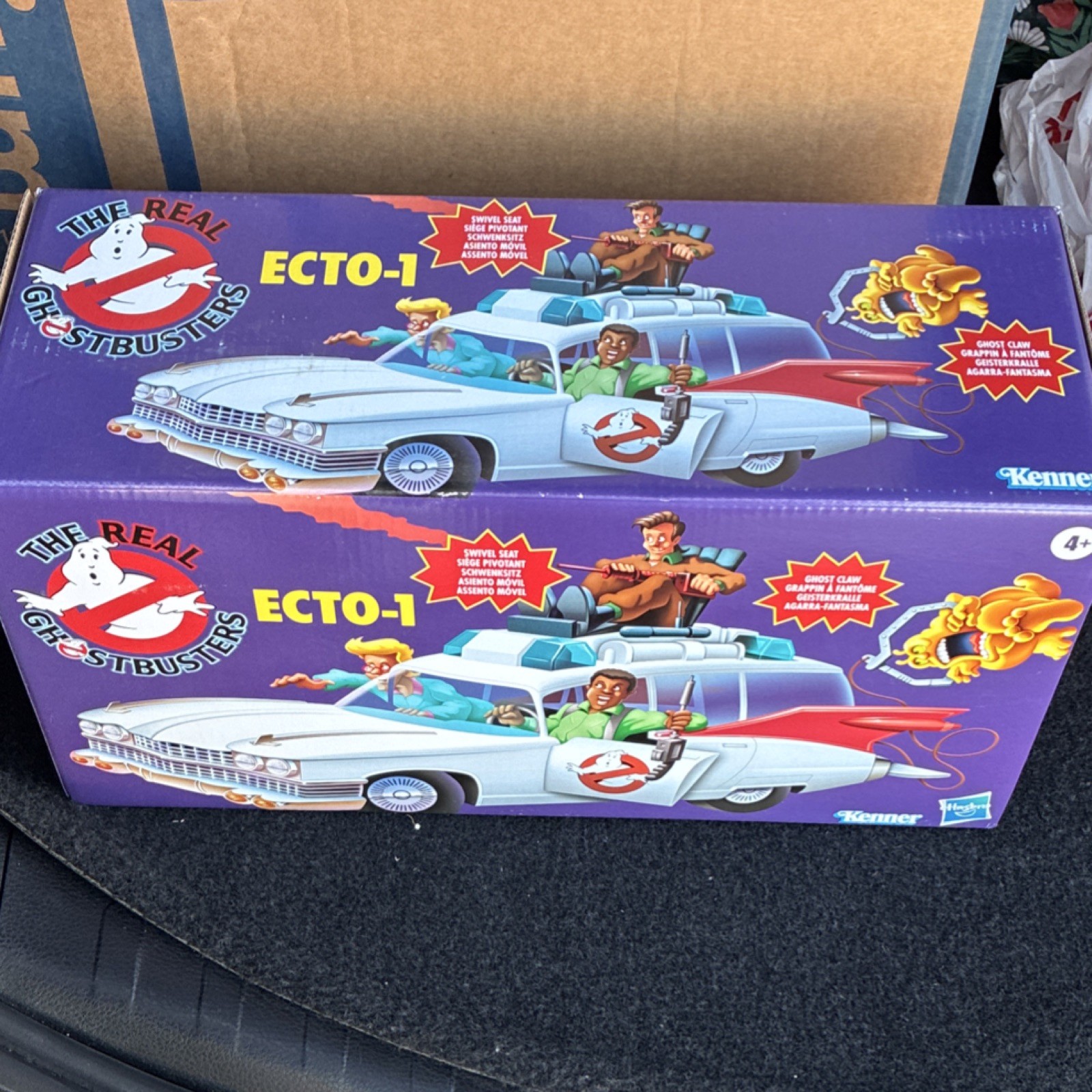 Kenner The Real Ghostbusters Boxed Figure Lot w/ Proton Pack & Blaster