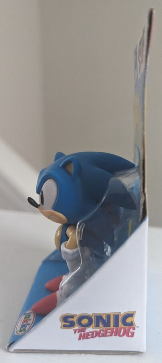 Classic Sonic The Hedgehog 2.5&Prime; Inch Figure Jakks Pacific (Checklane Packaging)