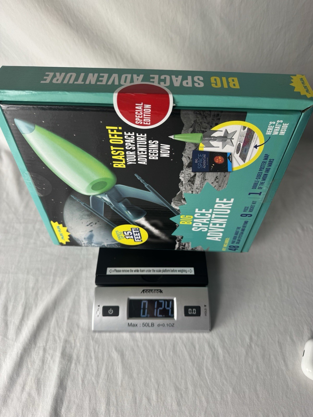 🚀 Big Space Adventure Rocket Launch Set Air-Powered Outdoor STEM Toy Ages 9+