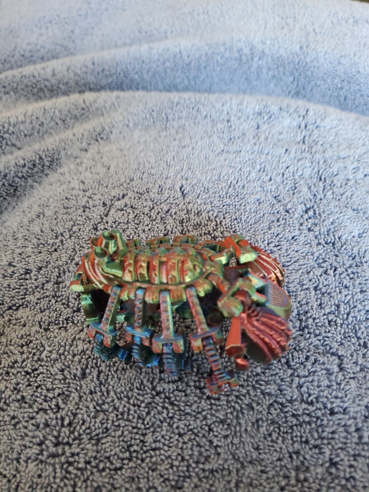 3D PPRINTED~ ARTICULATED~ PUNK SCORPION ~ 7.2 INCHES LONG