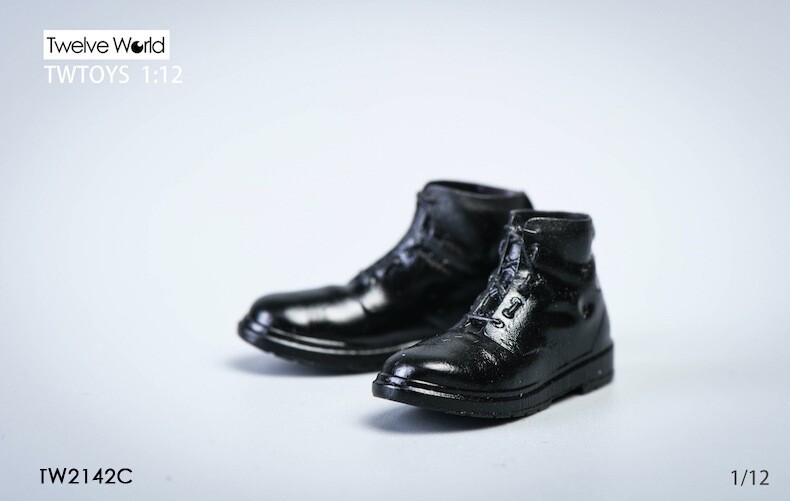 TW2142C: 1/12 TWTOYS Men&rsquo;s Black Boots fit 6 » Crazy Figure MixMax TBLeague Body