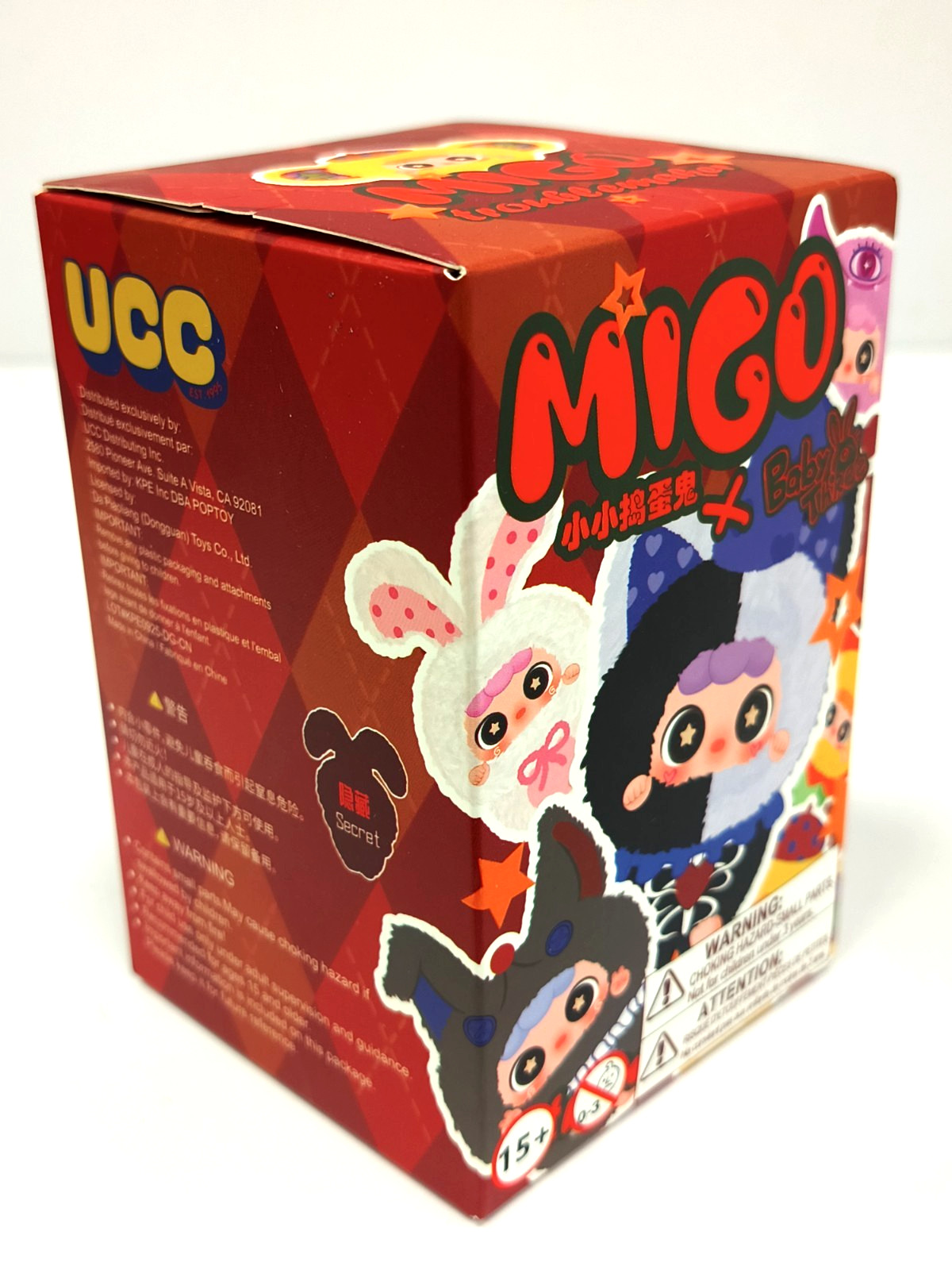 🌟 Migo Little Troublemaker Plush Series « Baby Three » Blind Box NIB Factory Seal