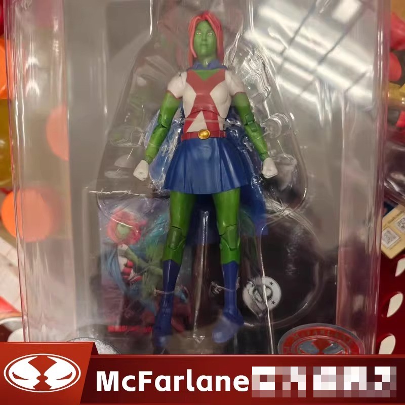 IN STOCK McFarlane DC Series Miss Martian 1/10 Scale Action Figure New