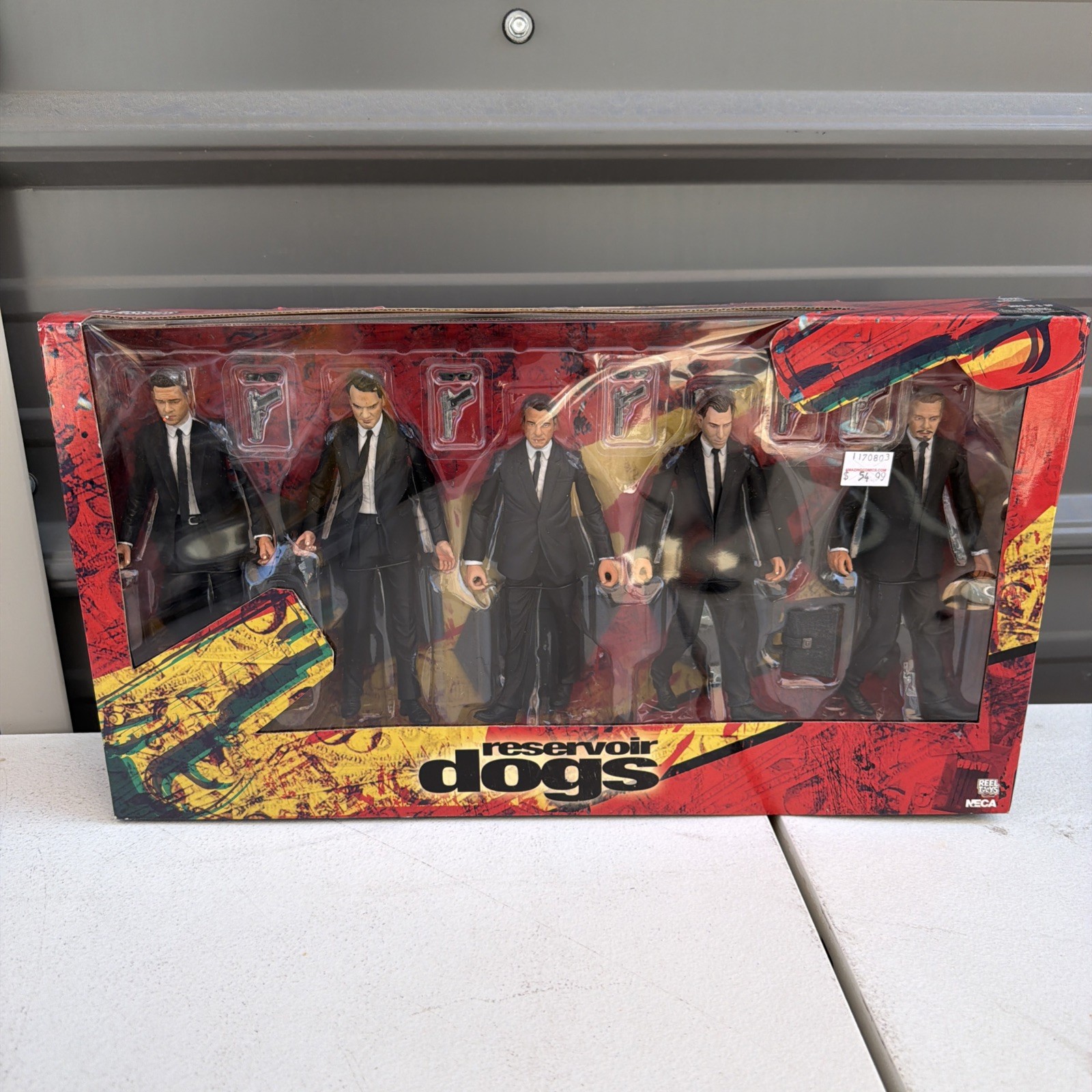 RESERVOIR DOGS 5-Pack Boxed Set NECA REEL TOYS Cult Classics Action Figures Mr.