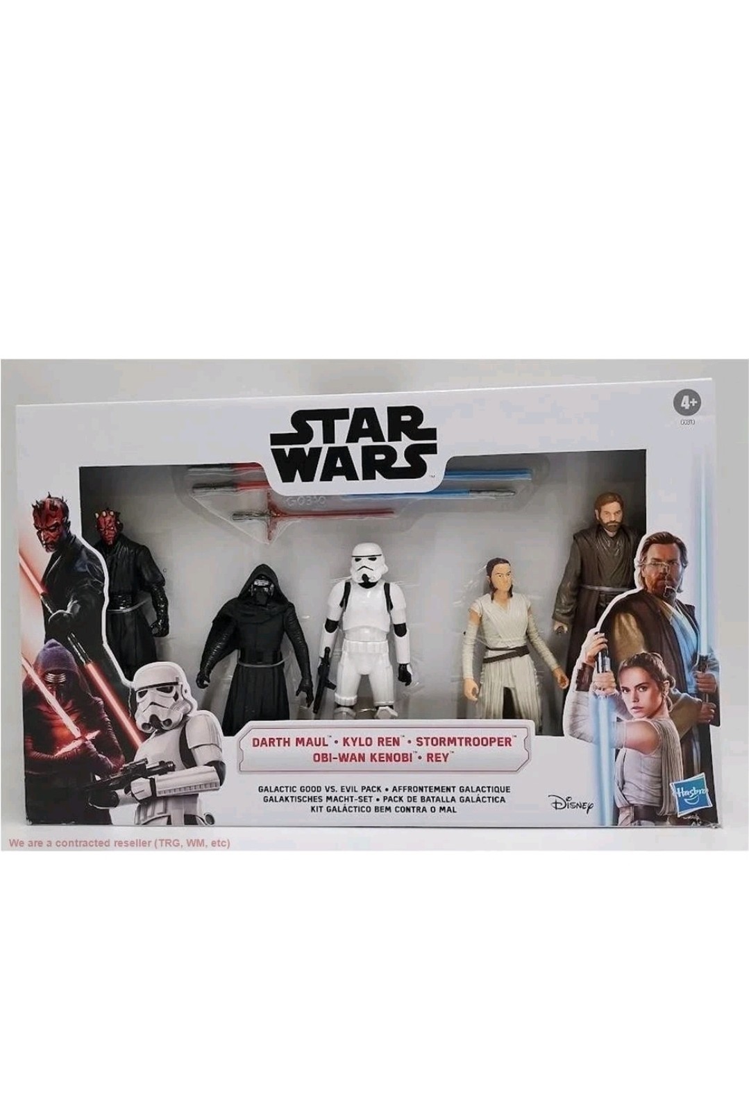 Star Wars Galactic Good vs. Evil 6&Prime; Action Figure Set – 5pk *SEE DETAILS*