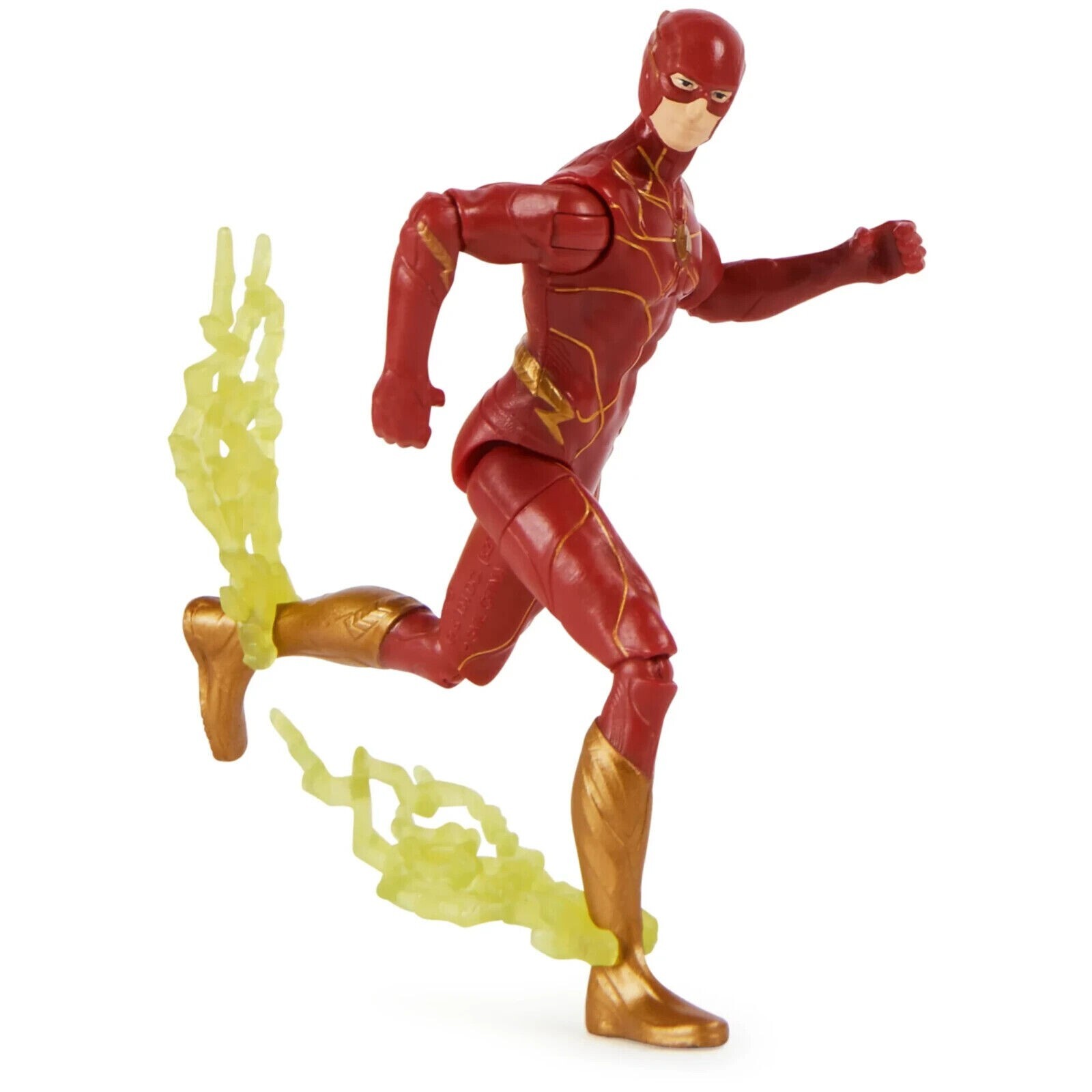 DC Spin Master The Flash 4&Prime; Poseable Action Figurine Toy The Flash Movie