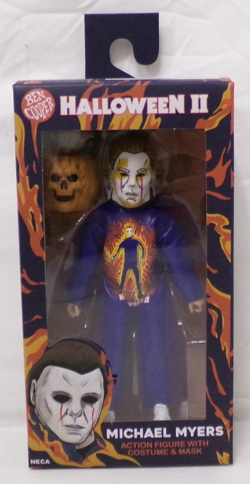 NECA Ben Cooper Halloween II Michael Myers #42 Costume & Mask 5.5&Prime; Figure New