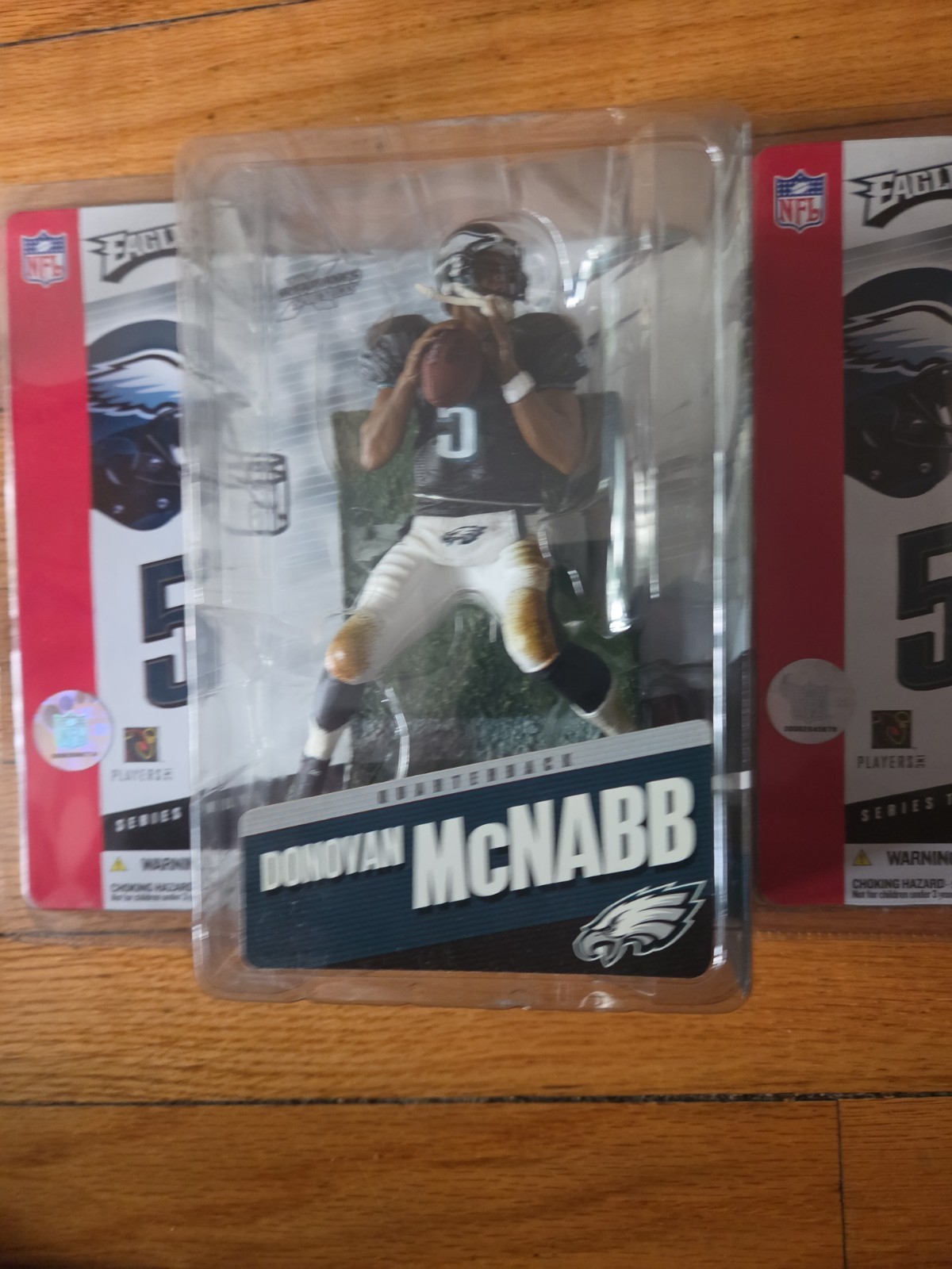 Donovan McNabb Philadelphia Eagles McFarlane Lot Of 2 Black and Green Jersey!