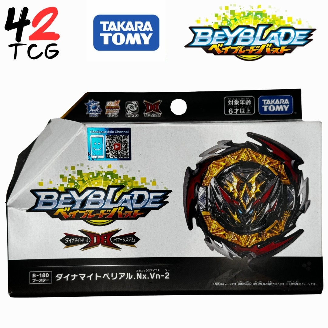 TAKARA TOMY Dynamite Belial Nexus Venture-2 Burst DB Beyblade B-180