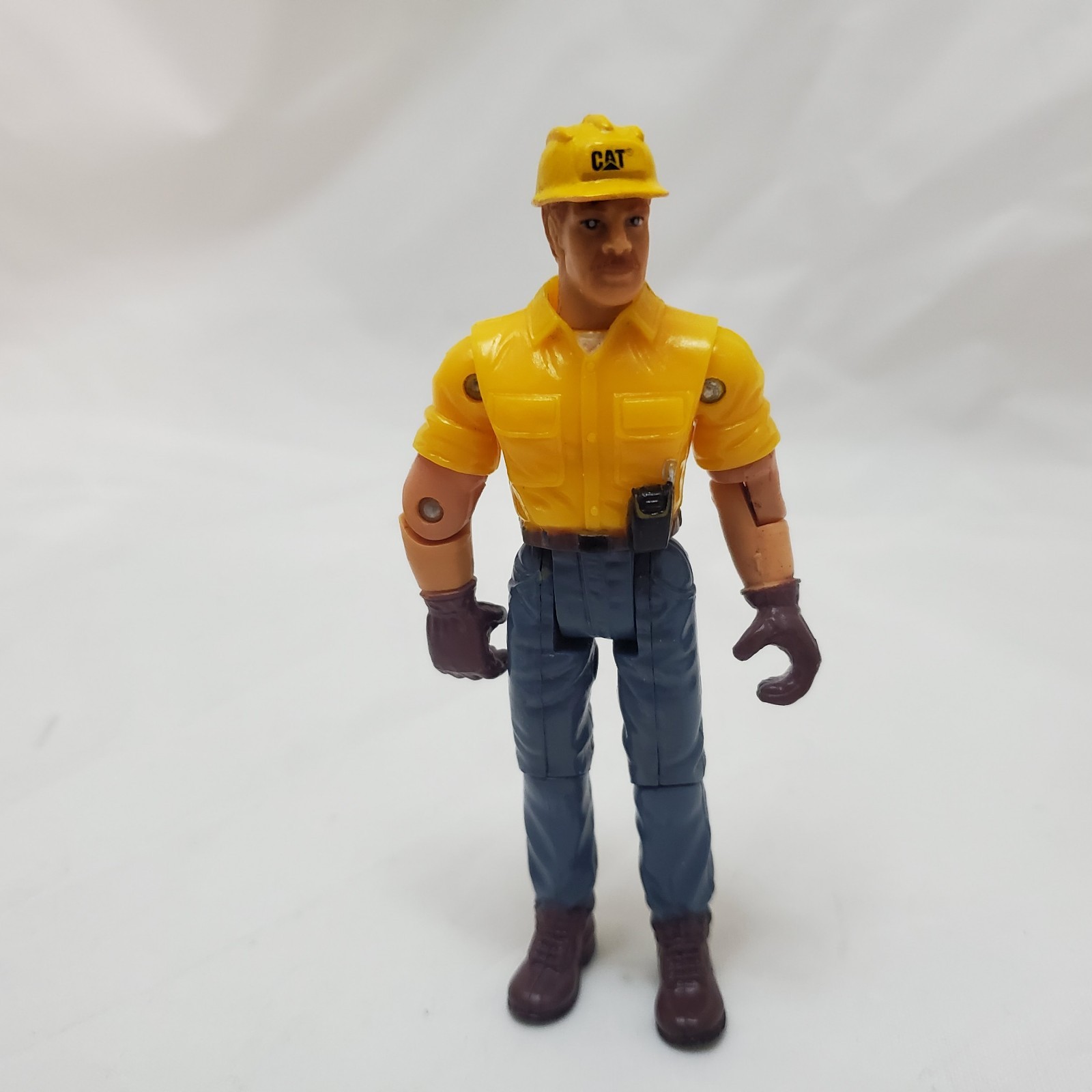 Toy State Caterpillar Cat Construction Heavy Equipment Operator Driver Figure