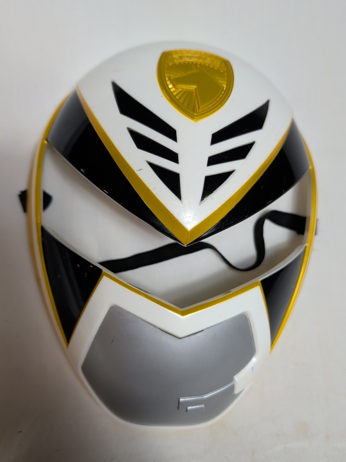 Mighty Morphin Power Rangers Halloween Mask Bandai Plastic Police Dog 8&Prime; White