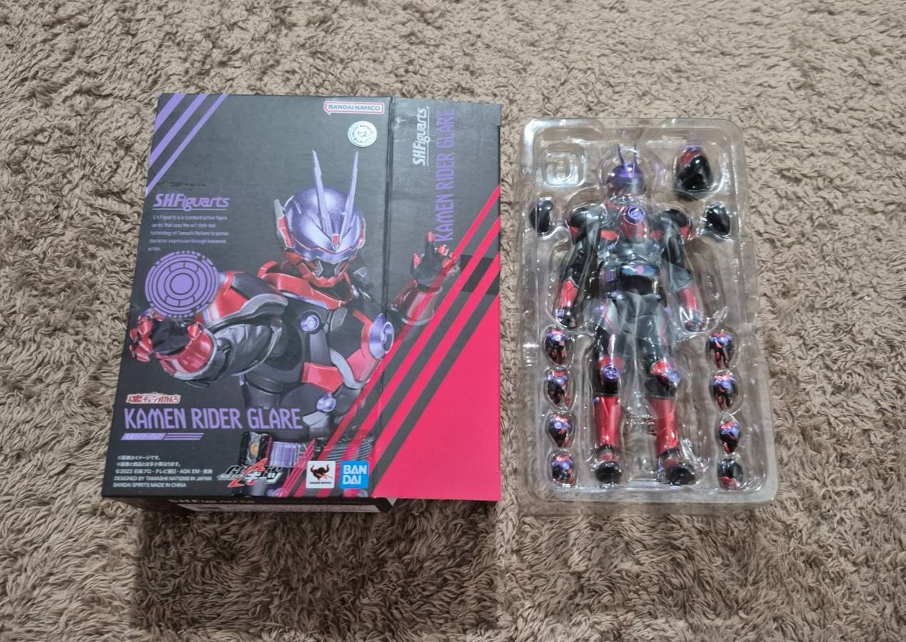 Bandai S.H.Figuarts Kamen Rider Glare from Kamen Rider Geats, US seller