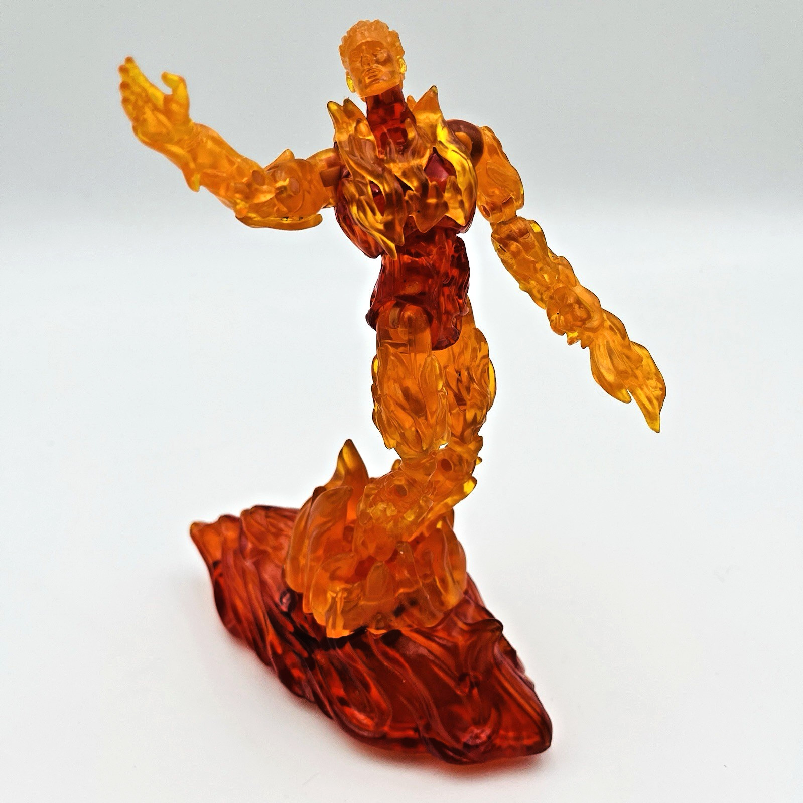 Marvel Fantastic Four Rise Of The Silver Surfer Human Torch Figure – 2007 Hasbro