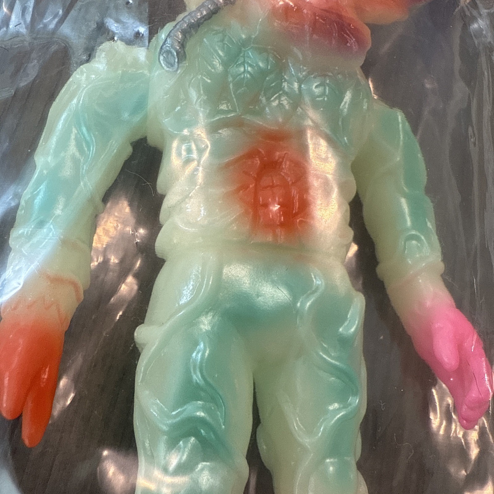 Draculazer Dead Leaf Sofubi Sofvi Soft Vinyl Kaiju Ultraman GID Urban Art Toy