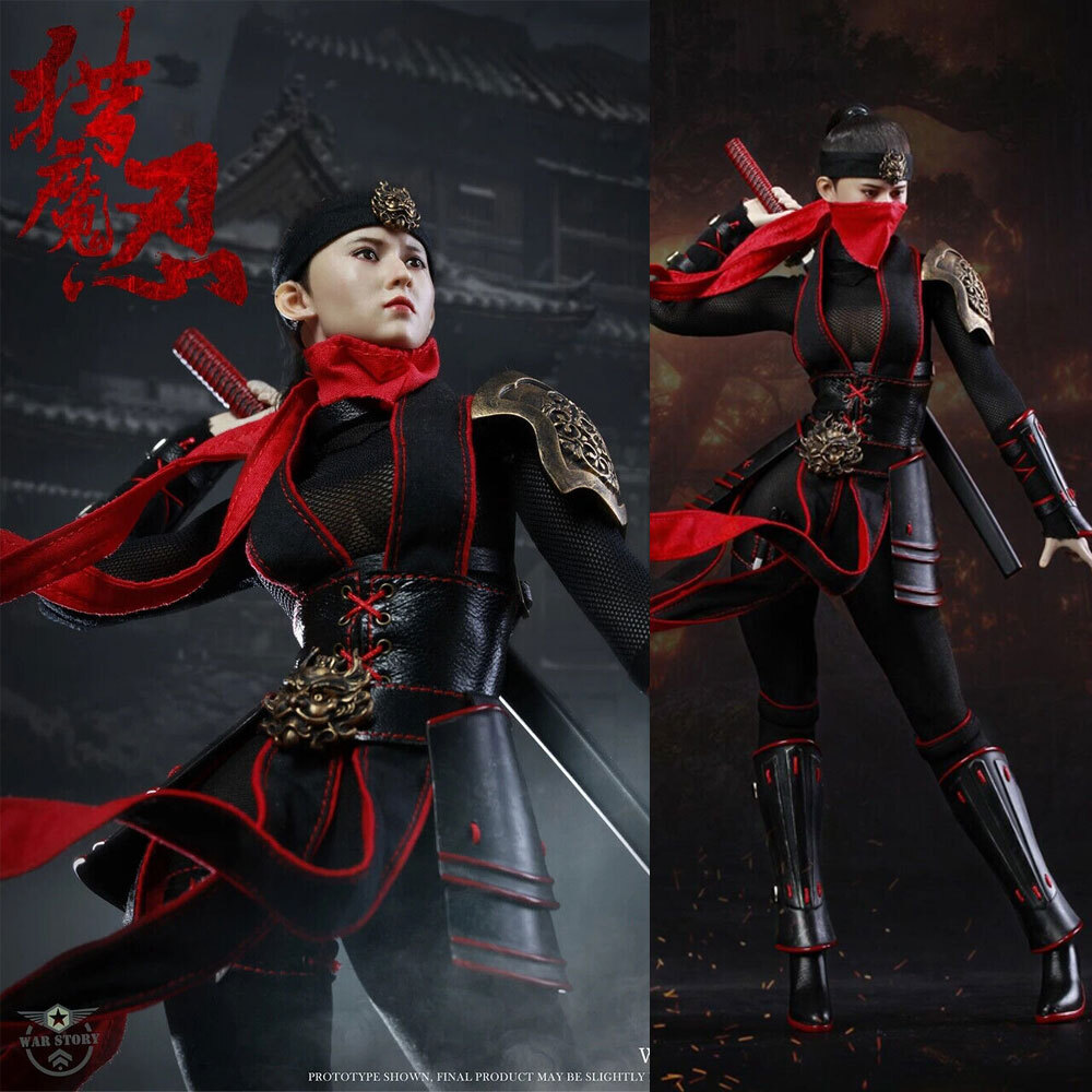 WAR STORY WS003 Female NINJA KUNOICHI 1/6 Action Figure Model