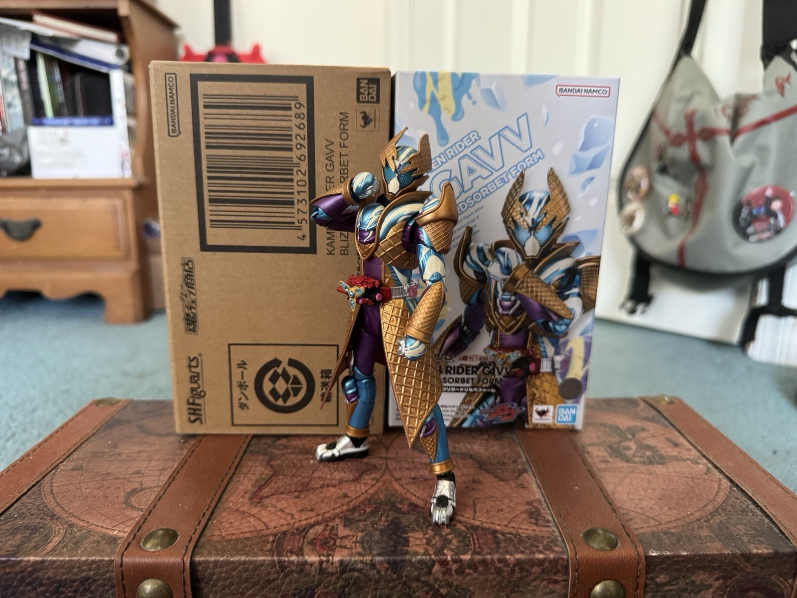 Premium BANDAI S.H.Figuarts KAMEN RIDER GAVV BLIZZARDSORBET FORM US SELLER